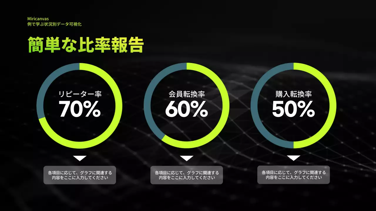 黒 モダン 資料 プレゼンテーション