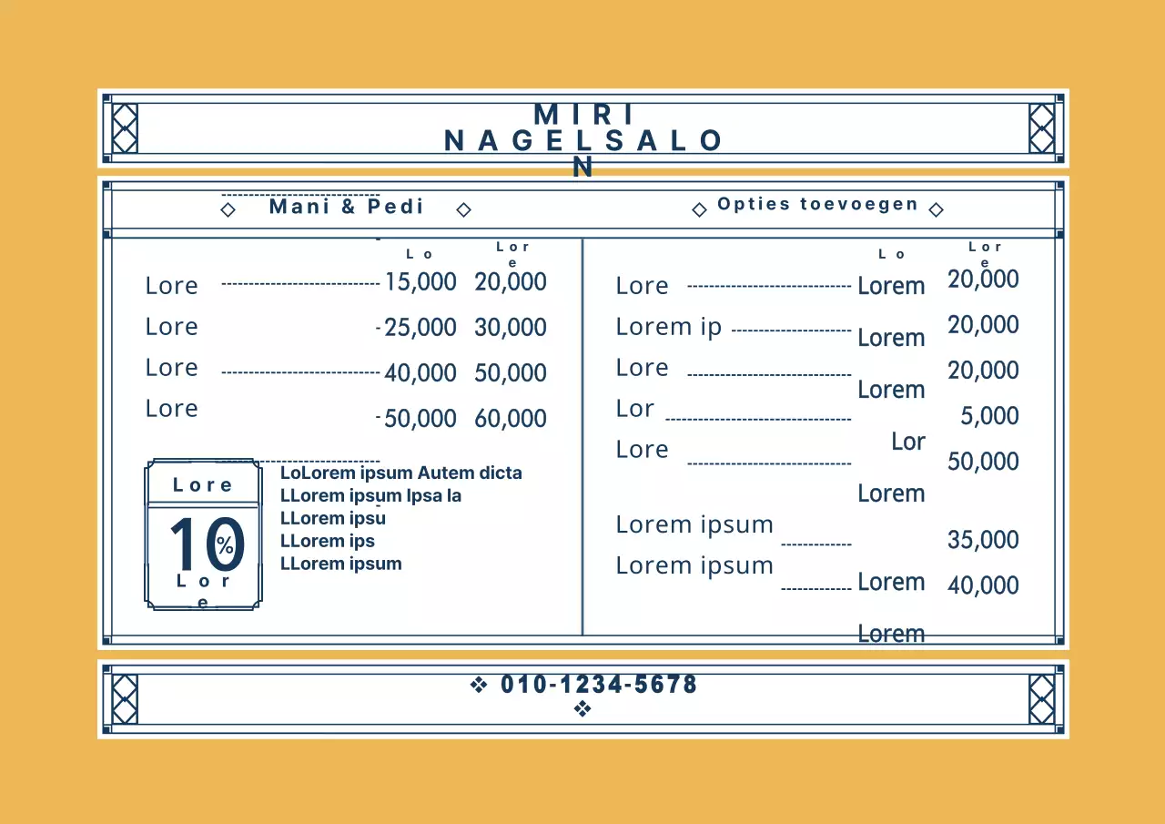 Nagel menubord_Garoposter01