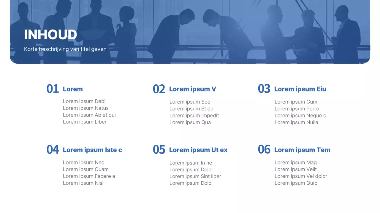 Trainingsseminar over vriendelijkheid voor winkelpersoneel van de Miri Group in blauw en grijs CS Handboek Begroetingsetiquette