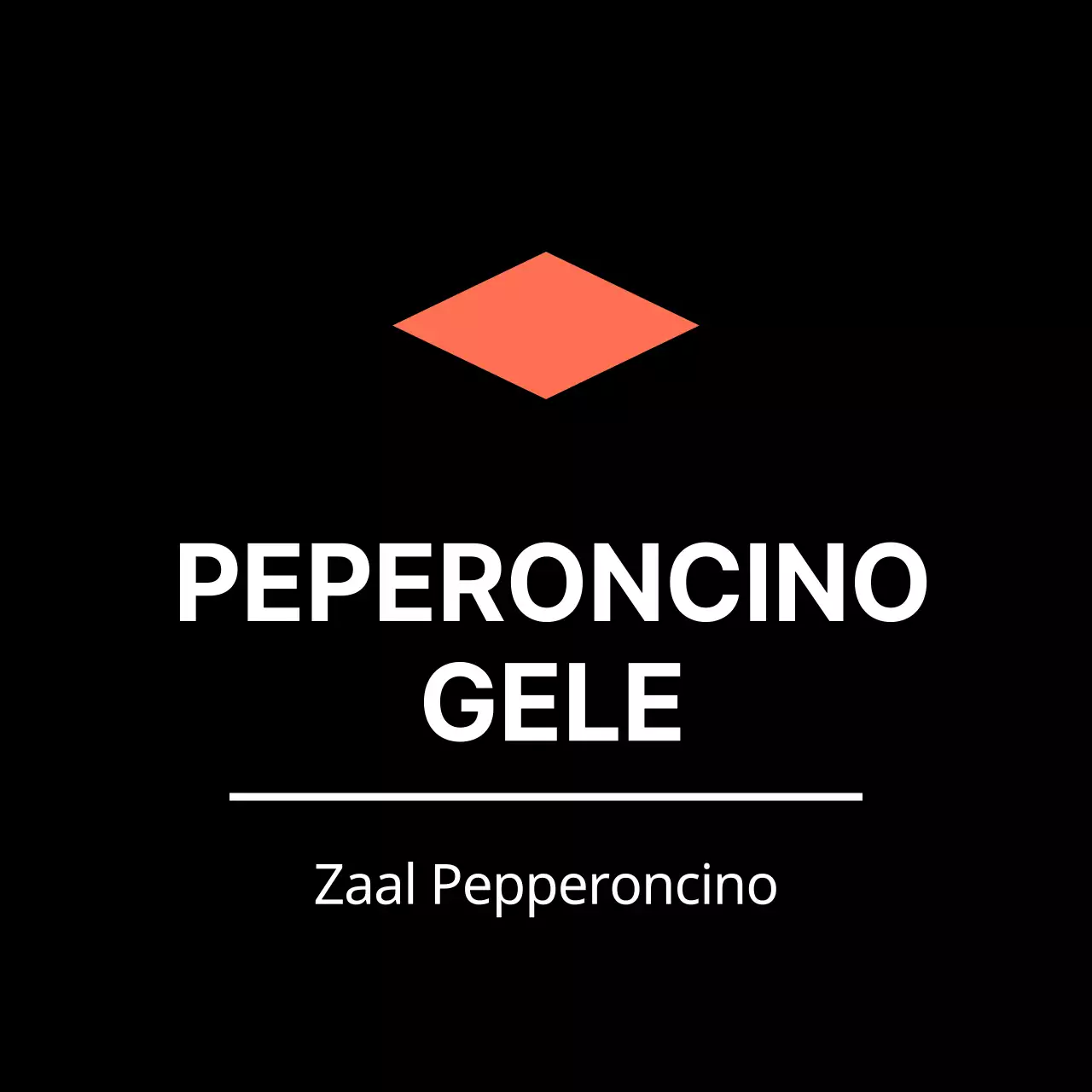Zwarte eenvoudige pepperoncino gaatjessticker voor etiketten bijgerecht