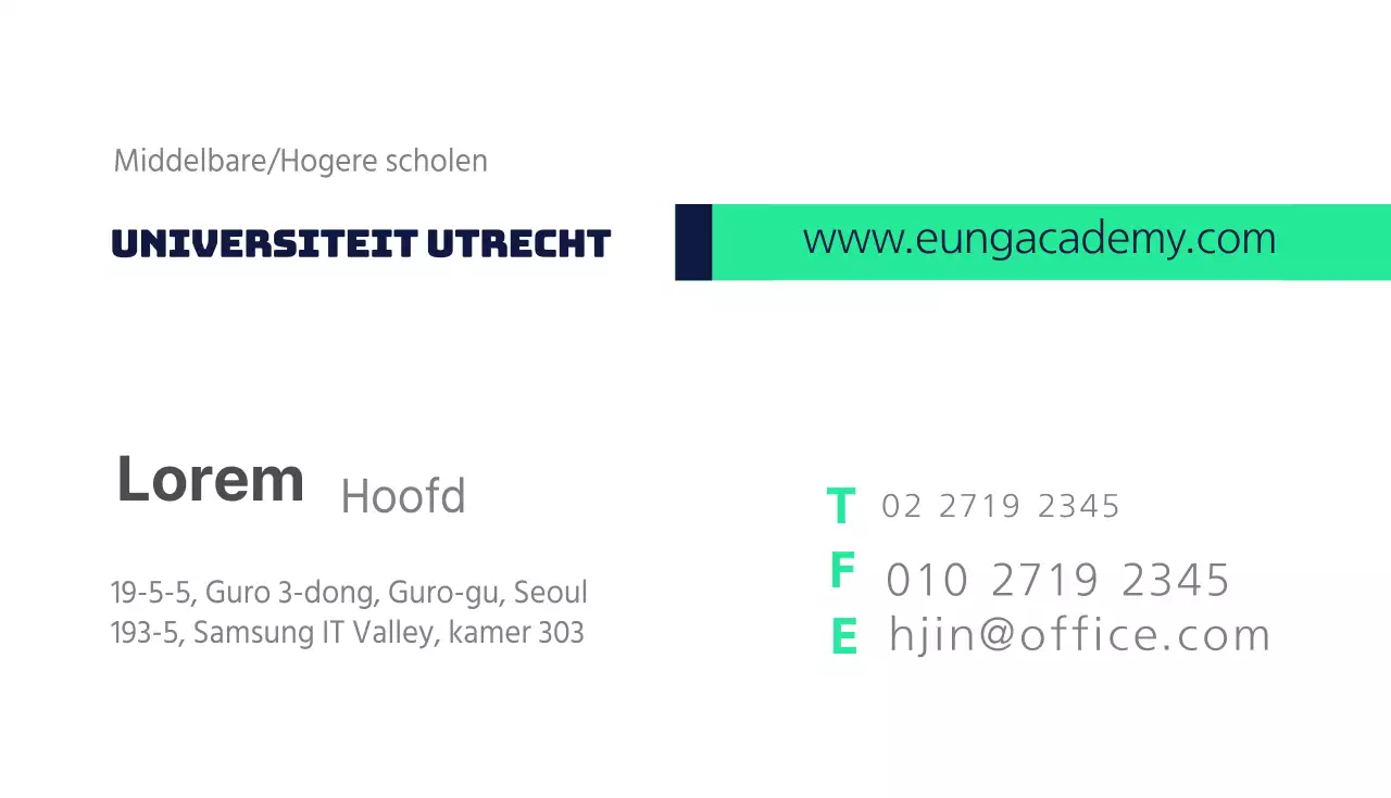 Winterklassen, Academies