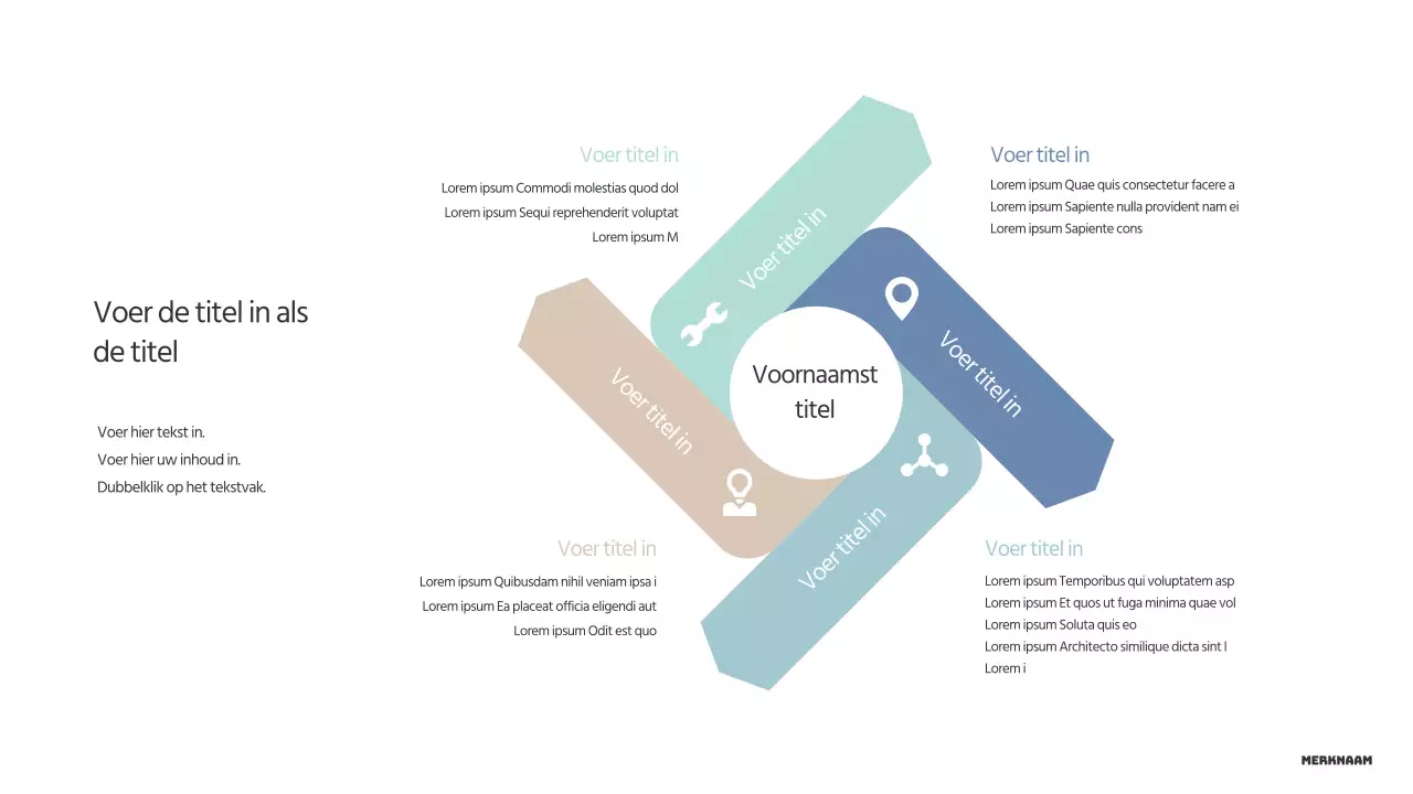 Een eenvoudige, pastelkleurige agenda