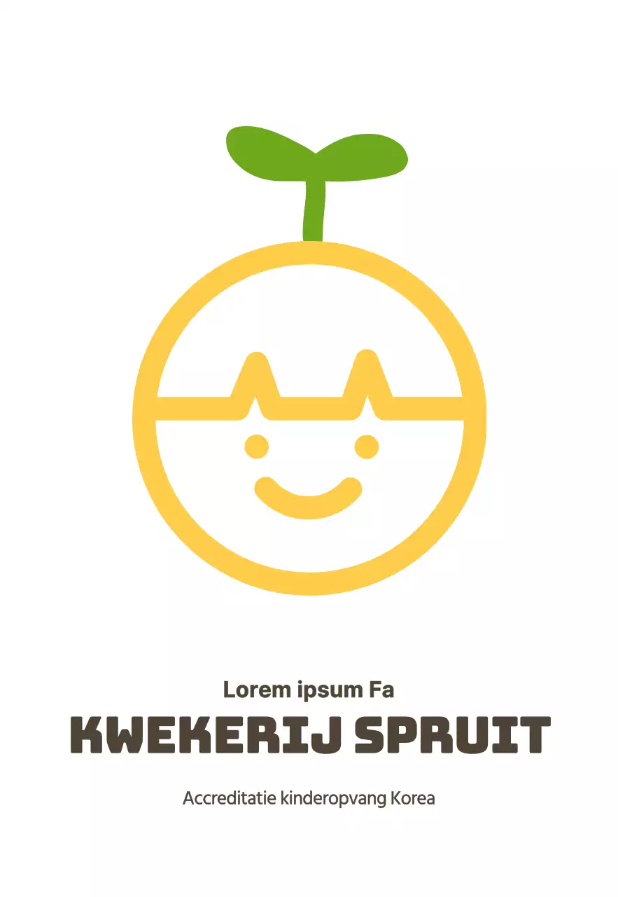 Eenvoudig schattig geïllustreerd bord voor babykamer