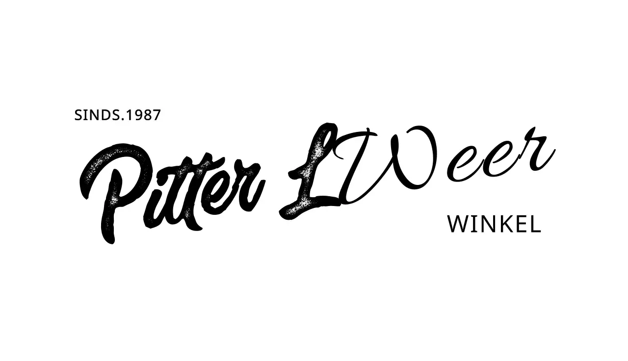 Visitekaartje leerbewerking met Engels handschrift