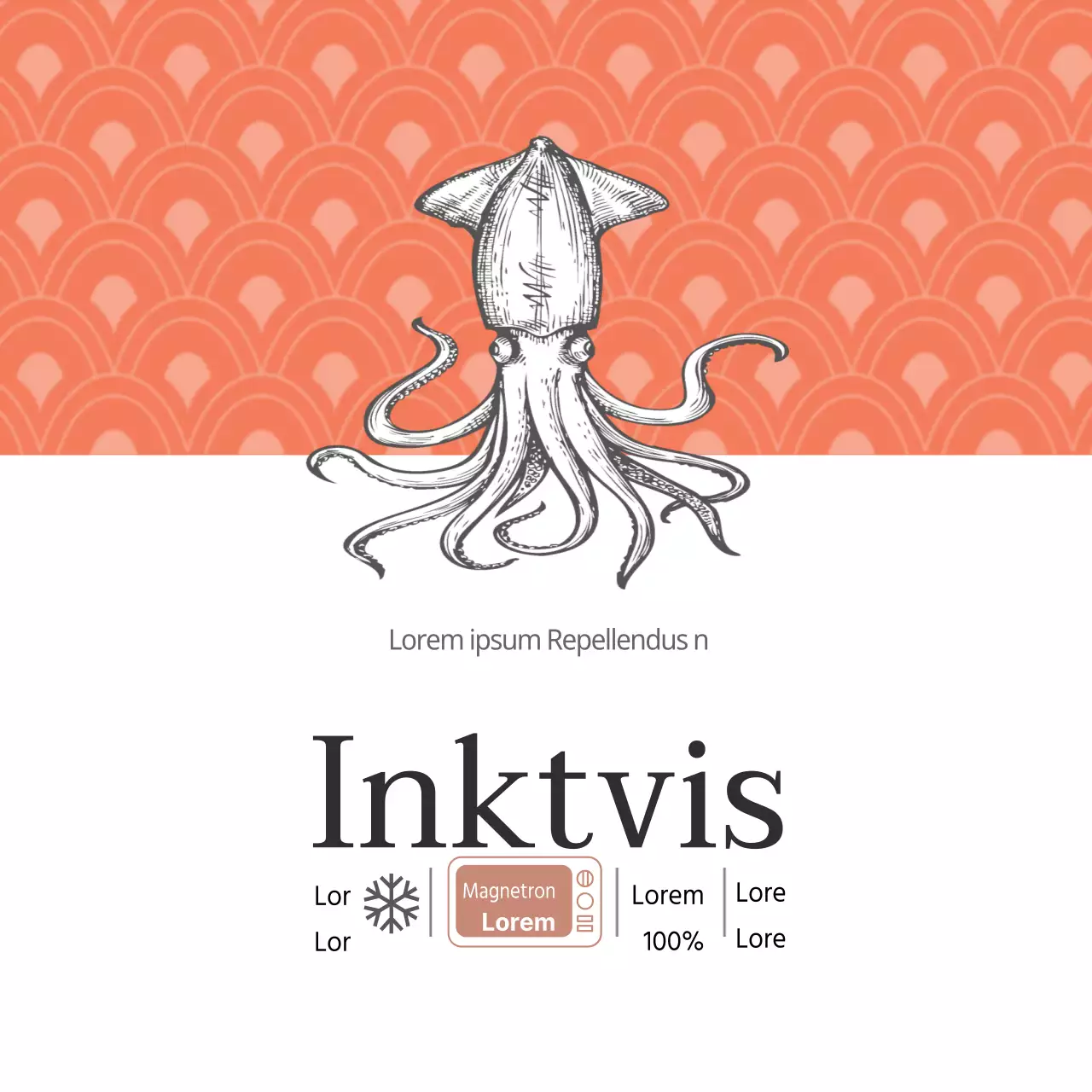 Zeevruchten Wilde inktvis