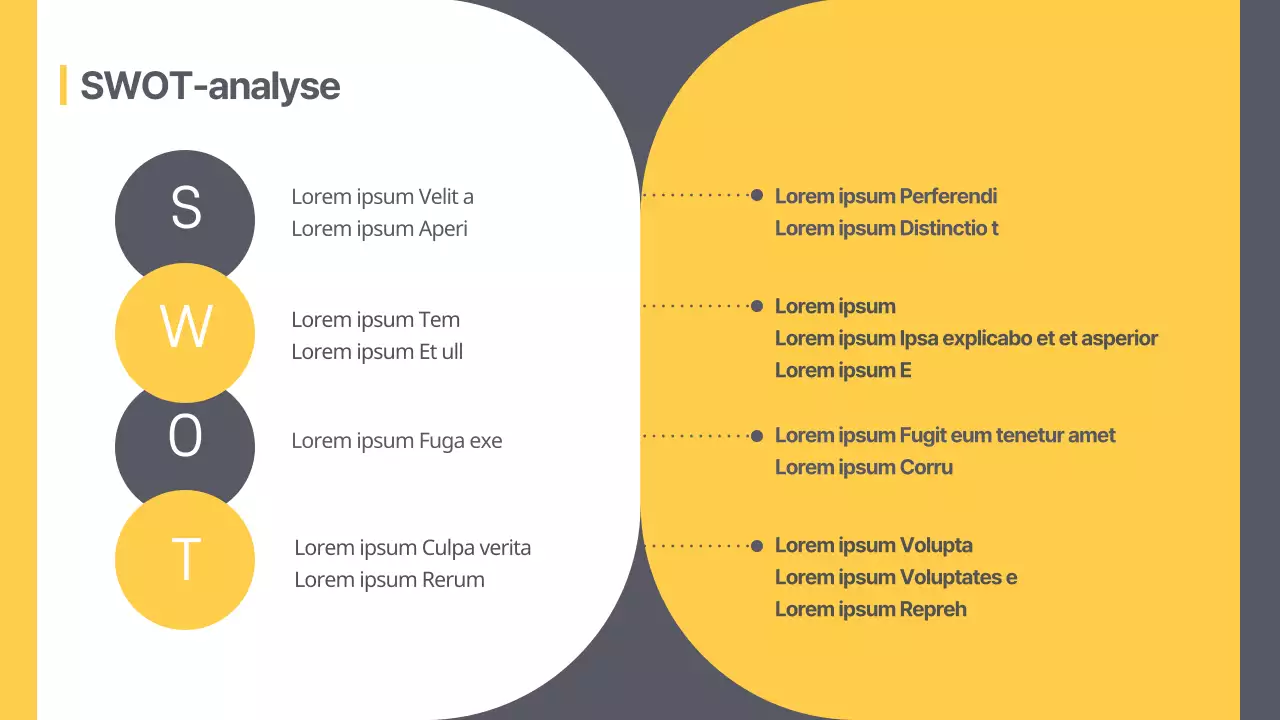 On-trend stage branding voorstel in grijs en geel