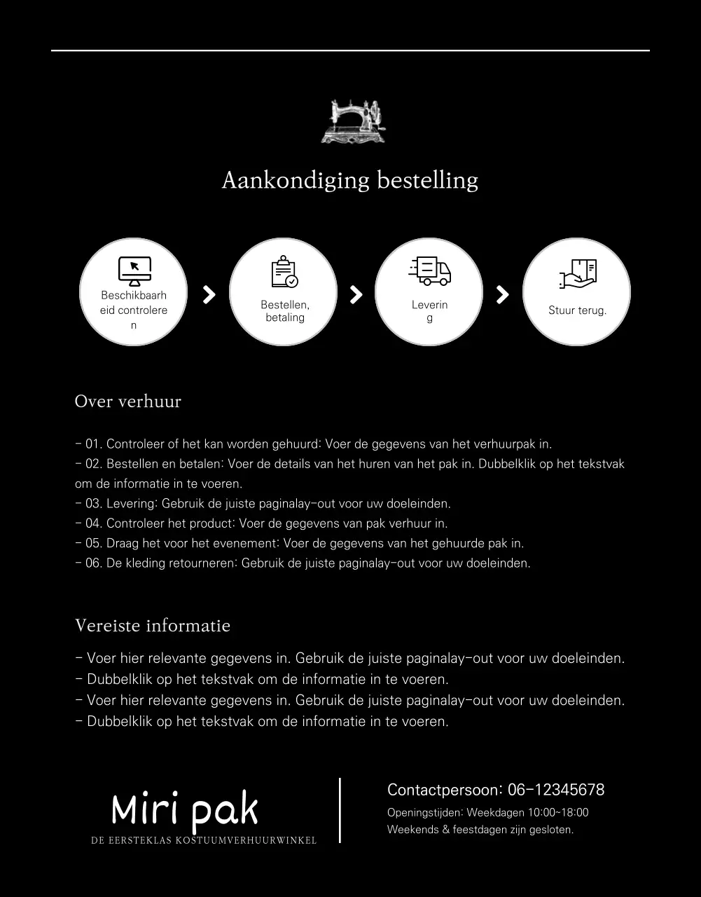 Detailpagina van Greytone's gespecialiseerde herenkostuums en kostuumverhuurwinkel