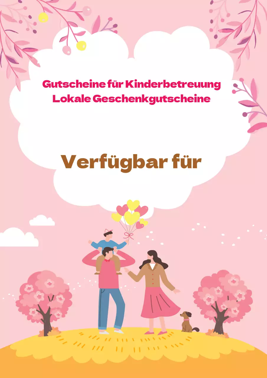 Wie man einen Gutschein für die Kinderbetreuung verwendet