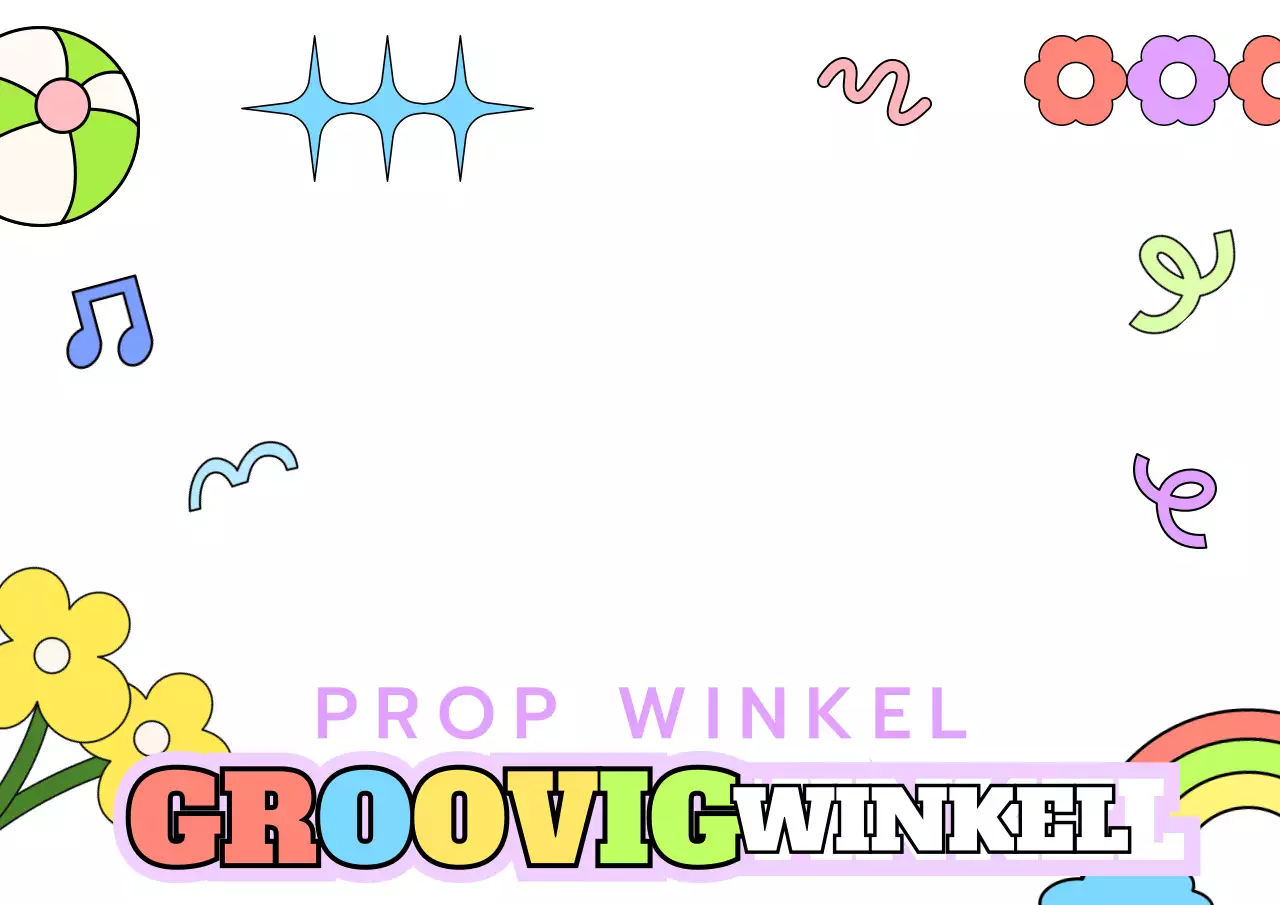 Kleurrijke lijnillustratie pop-up winkel