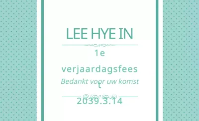 Bedankt voor uw komst