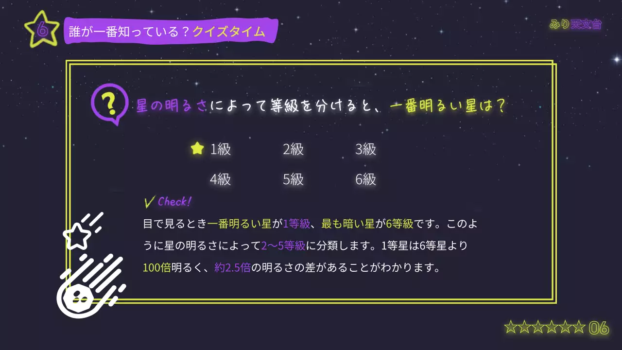 黒 楽しい 天体観測 ポスター プレゼンテーション