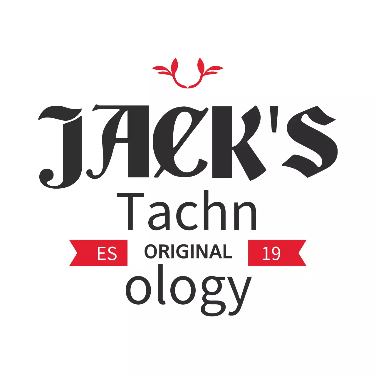 黒 モダン 会社案内 ロゴ