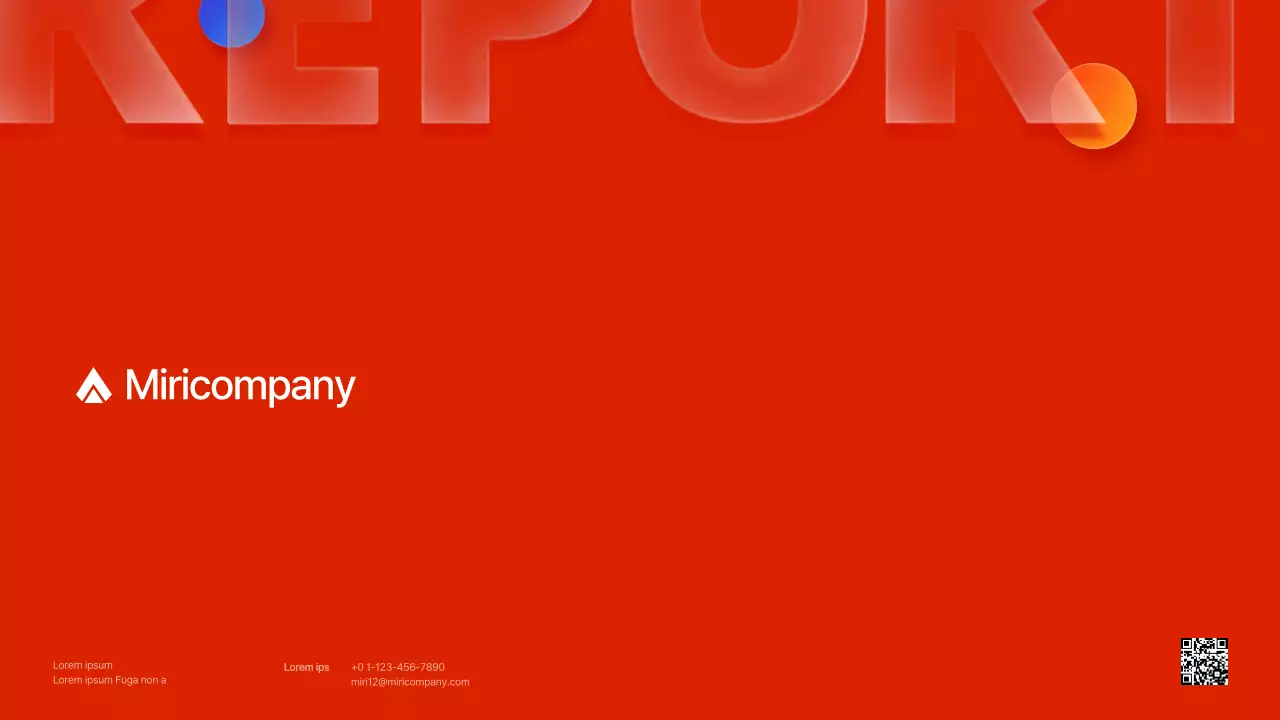 ESG-rapport met een rood, kleurrijk concept