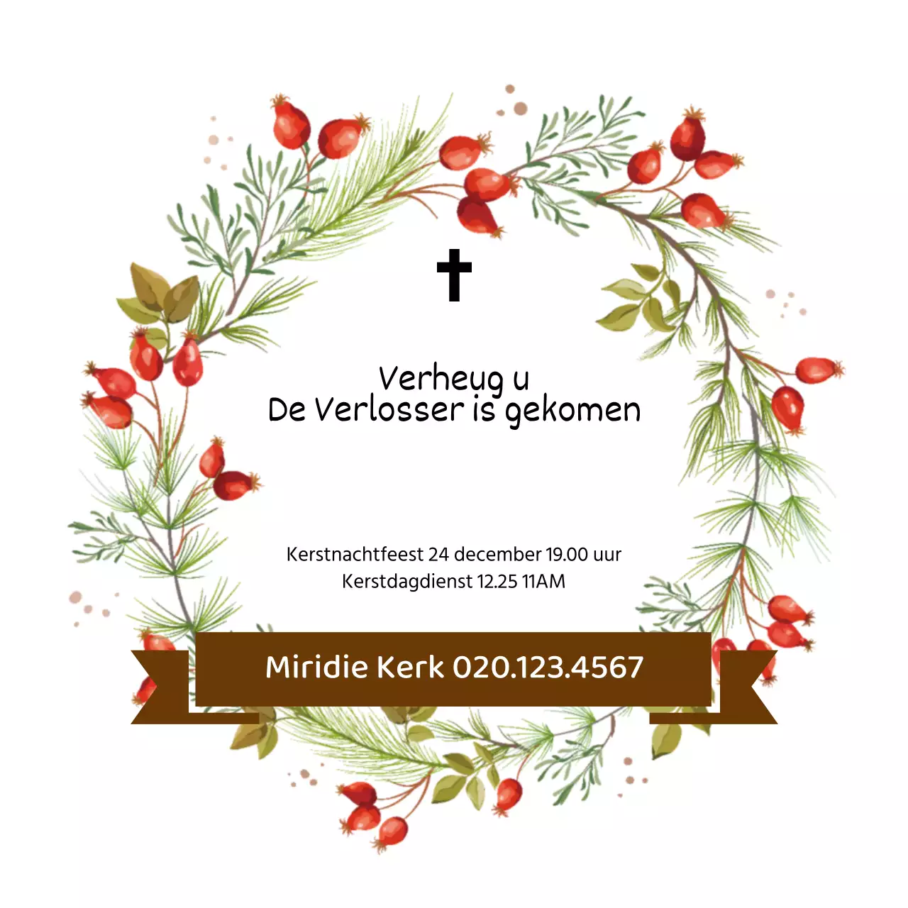 Witte Vintage Illustratie Kerk