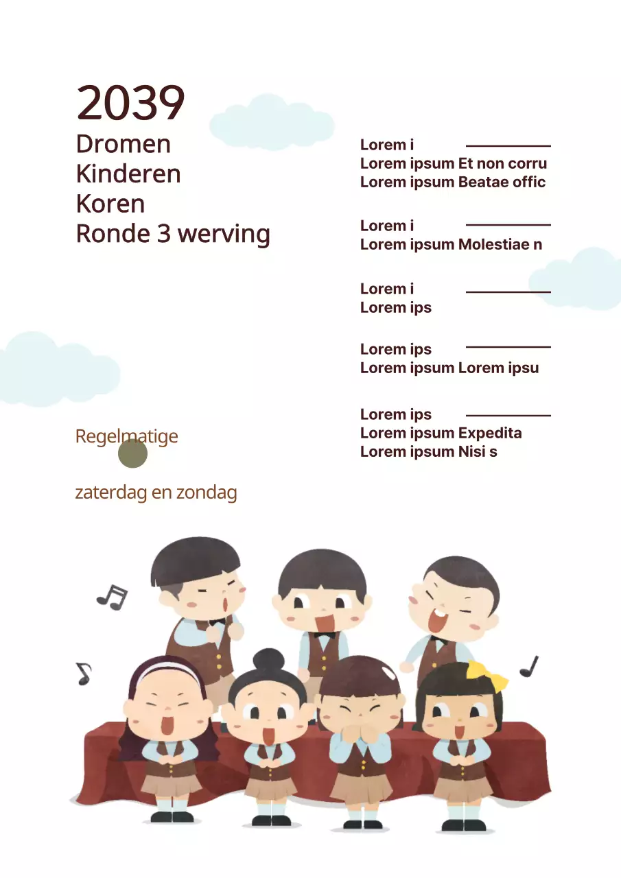 Dromend Kinderkoor