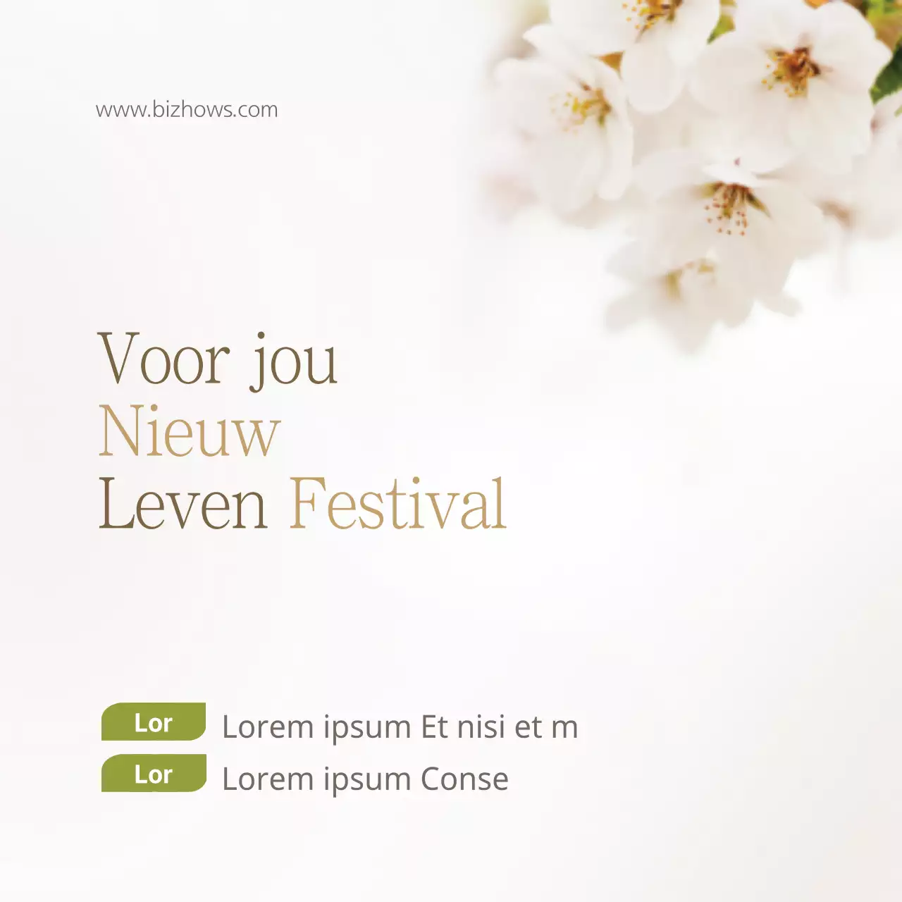 Nieuw Leven Festival