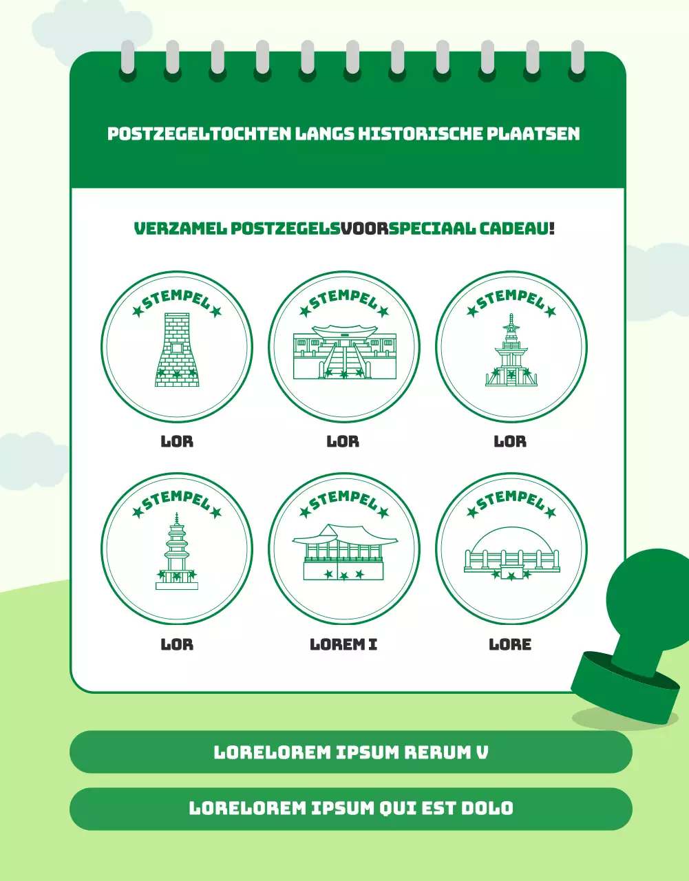 Een abstracte dagtocht door de geschiedenis van de racerij