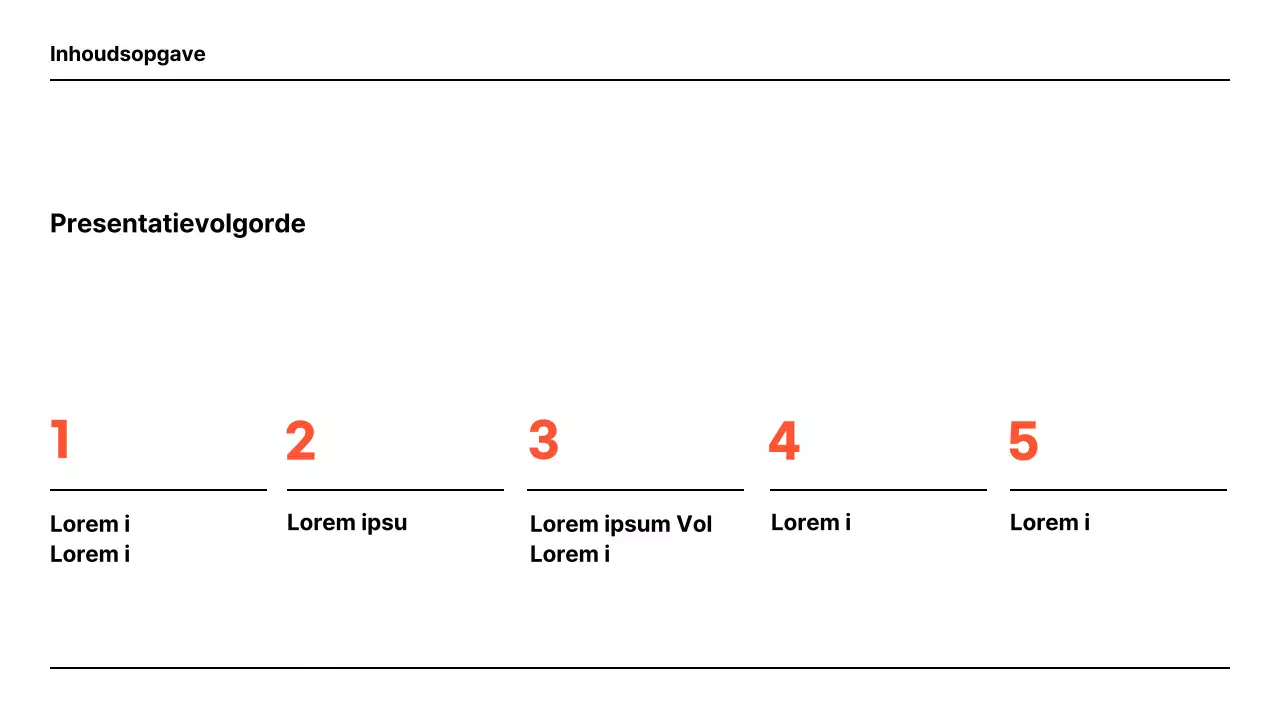 Simpel oranje en grijs idee om bibliotheek nieuw leven in te blazen