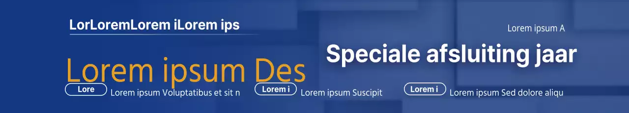 Speciale afstemming aan het einde van het jaar