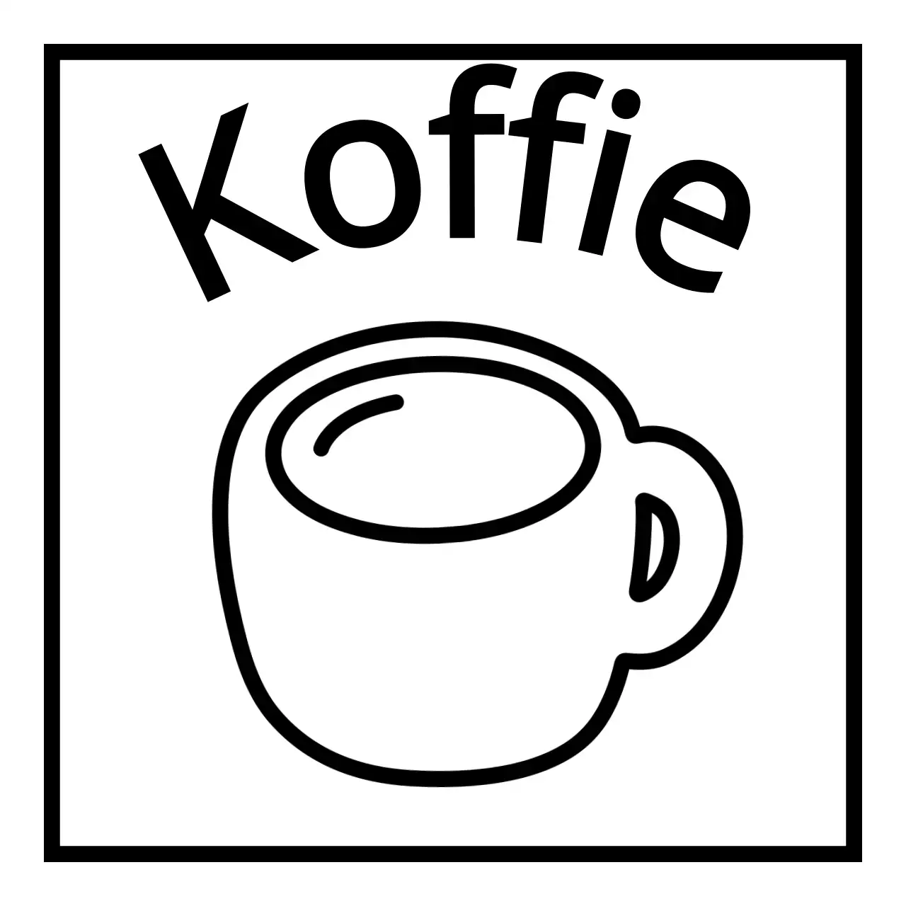 Eenvoudige zwarte lijnillustratie van verschillende objecten en dieren