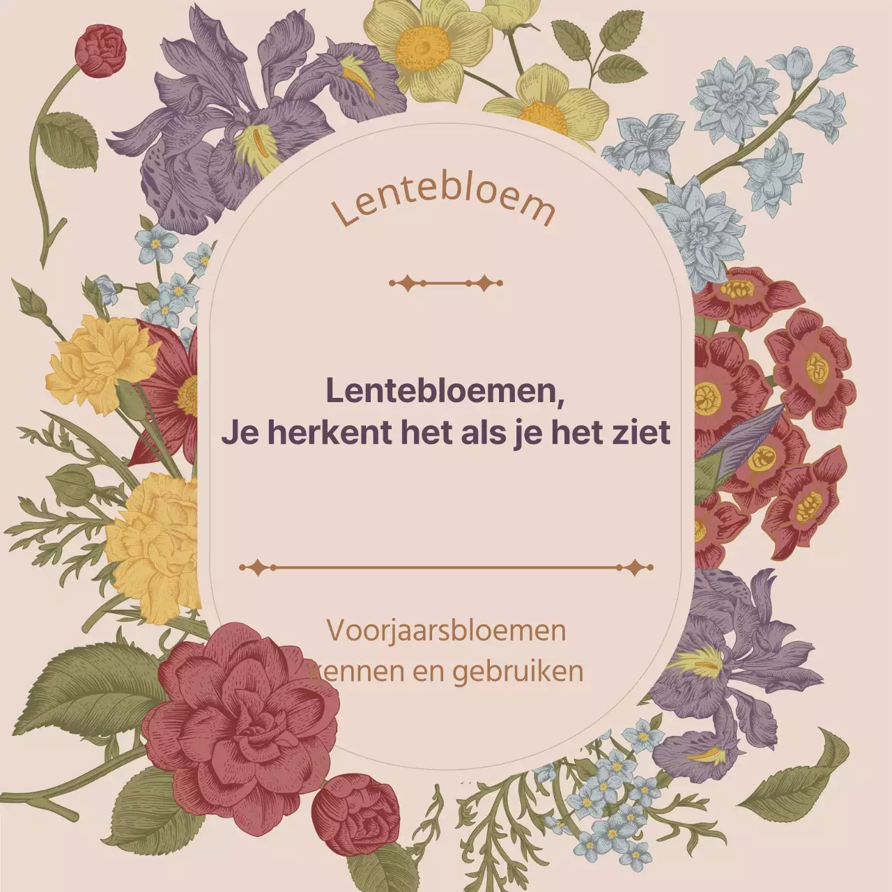 Lente bloem concept van roze vintage bloem volledig concept