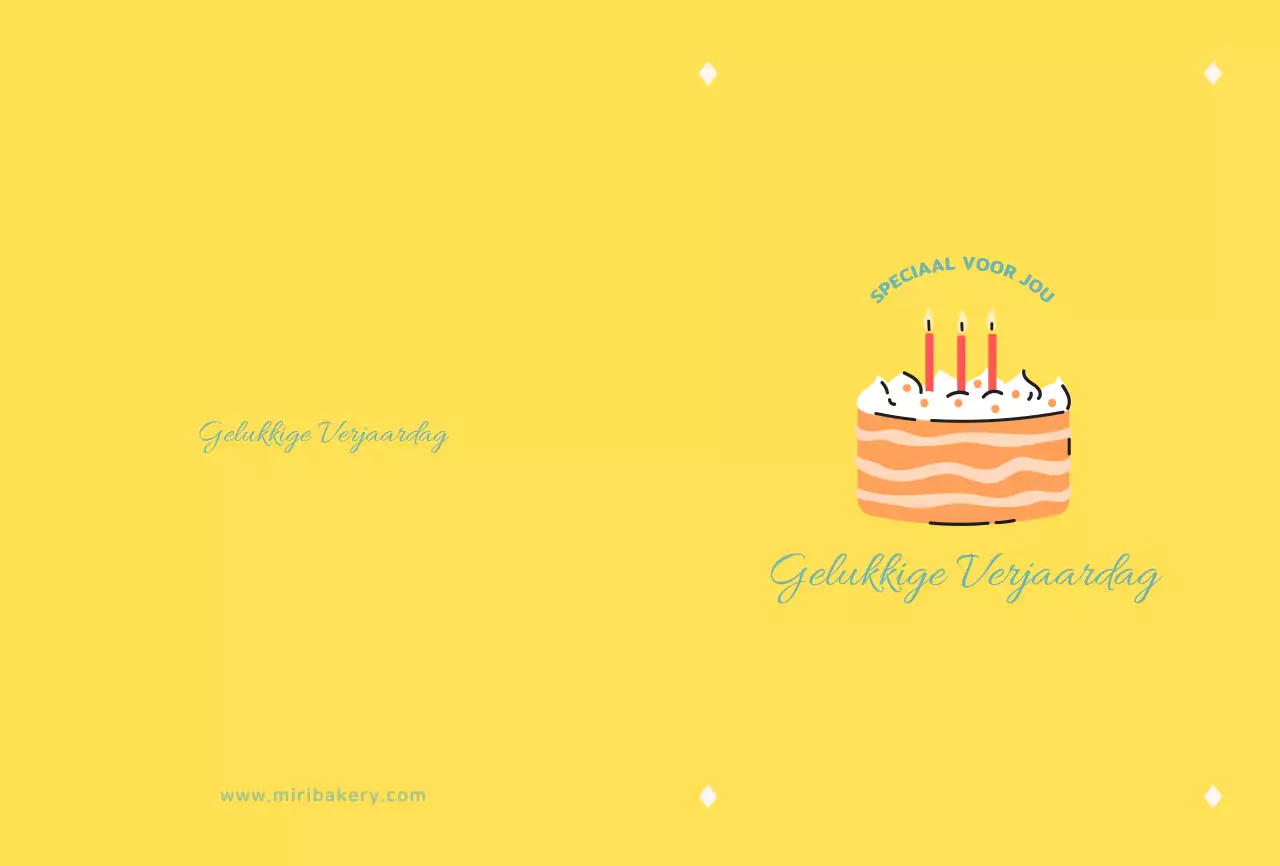 Taartillustratie Verjaardagsfeestje in Geel