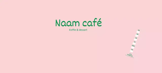 Roze Groen Nette Engelse letters