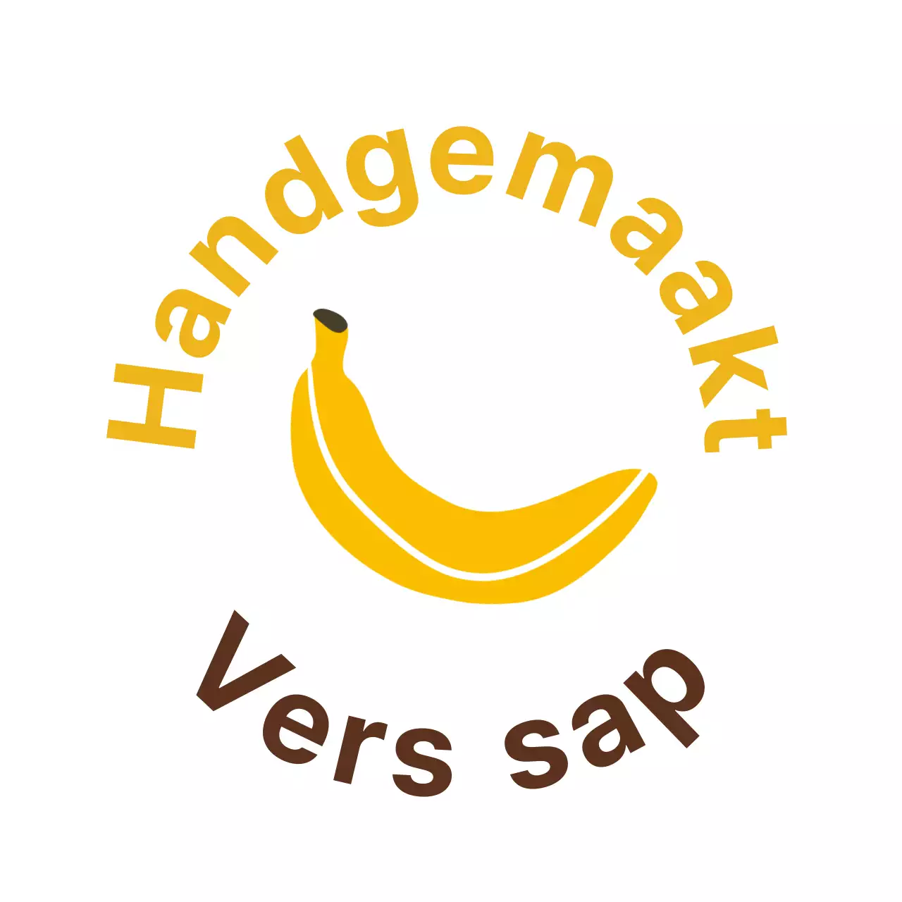 Witte achtergrond eenvoudige illustratie sap label