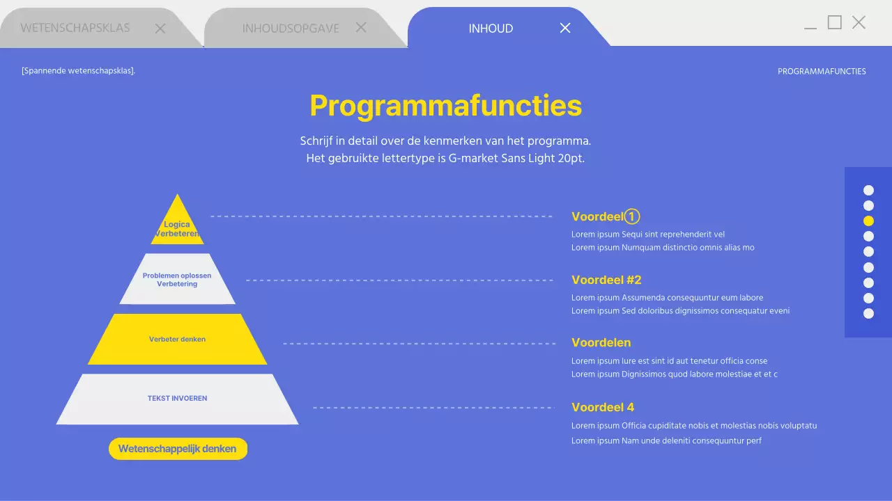 Presentatie naschoolse programma's