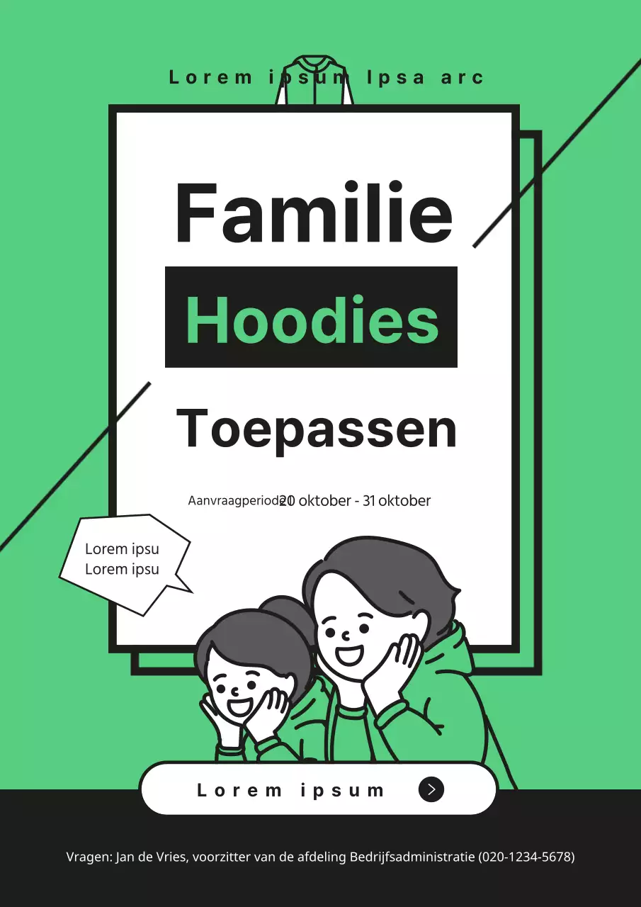 Hoe vraag je een leuke groene universiteit hoodie aan?