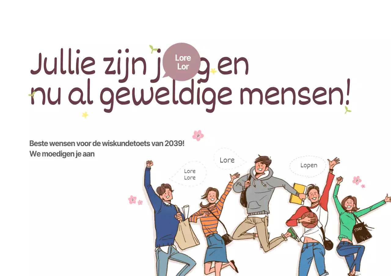 De jackpot voor de hele school wensen