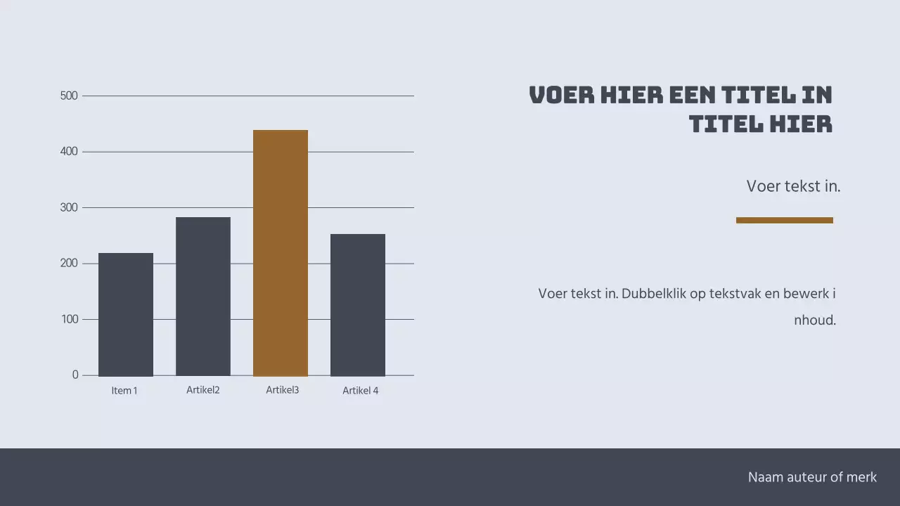 Donker marineblauw eenvoudig concept staafdiagram ontwerp