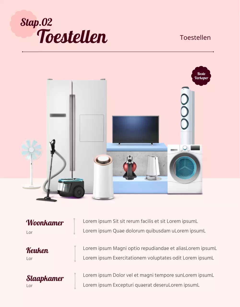 Pink Mood Living Speciale Tentoonstelling Meubels, huishoudelijke apparaten en interieurdecoratie