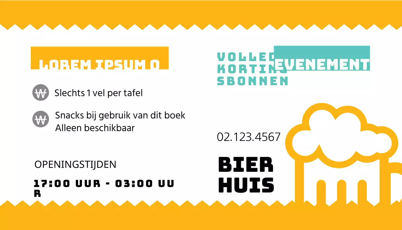 Volledige kortingsbonnen