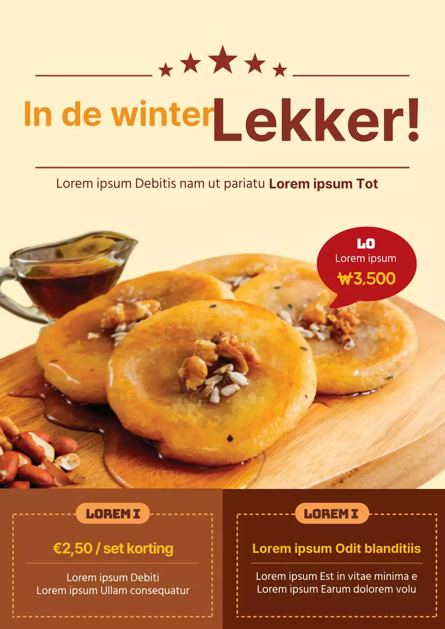 Oranje Honingbroodje Evenement