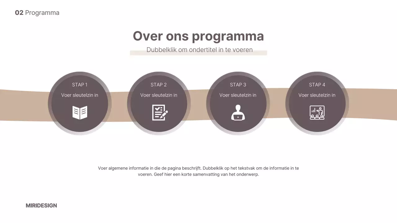 Inleiding tot het leesprogramma met bruine thema's