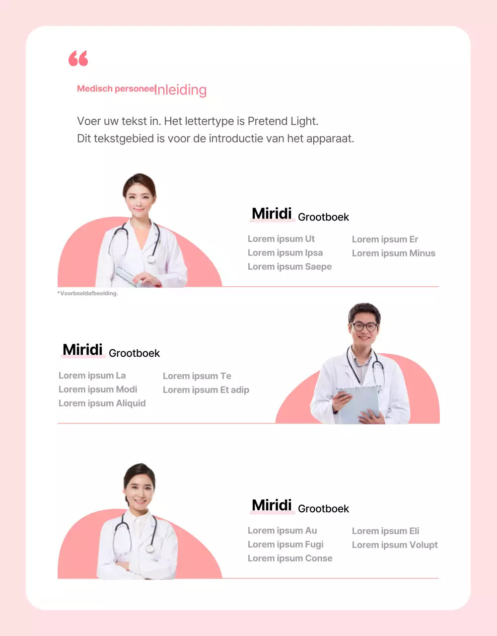 Roze, basic kraamkliniek