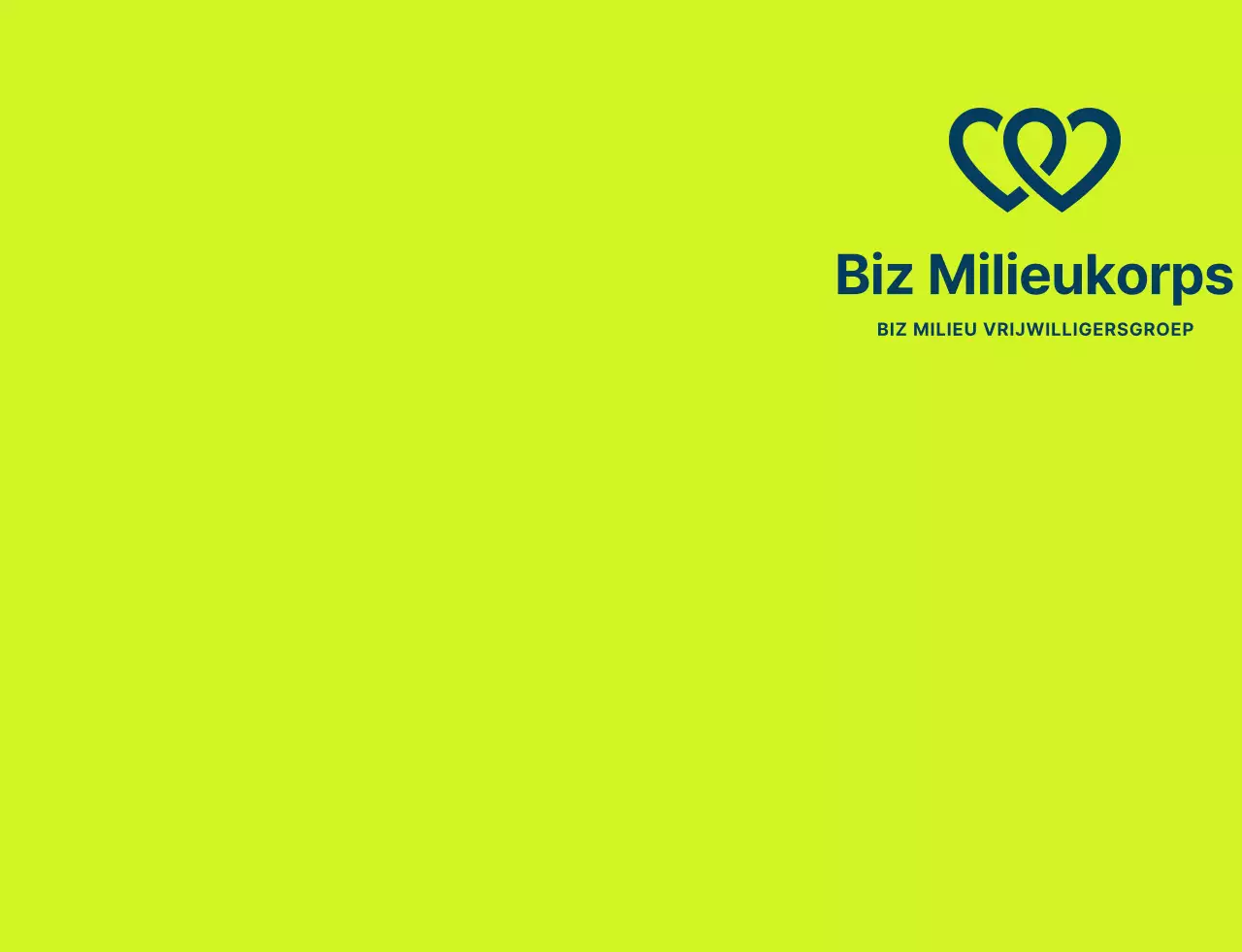 Schoon vrijwilligerssymbool logostijl in lichtgroen en marineblauw voor wereldwijde milieu campagne organisaties