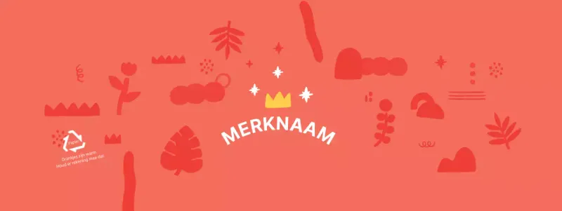 Rood Schattige Illustratie Vormen Patronen