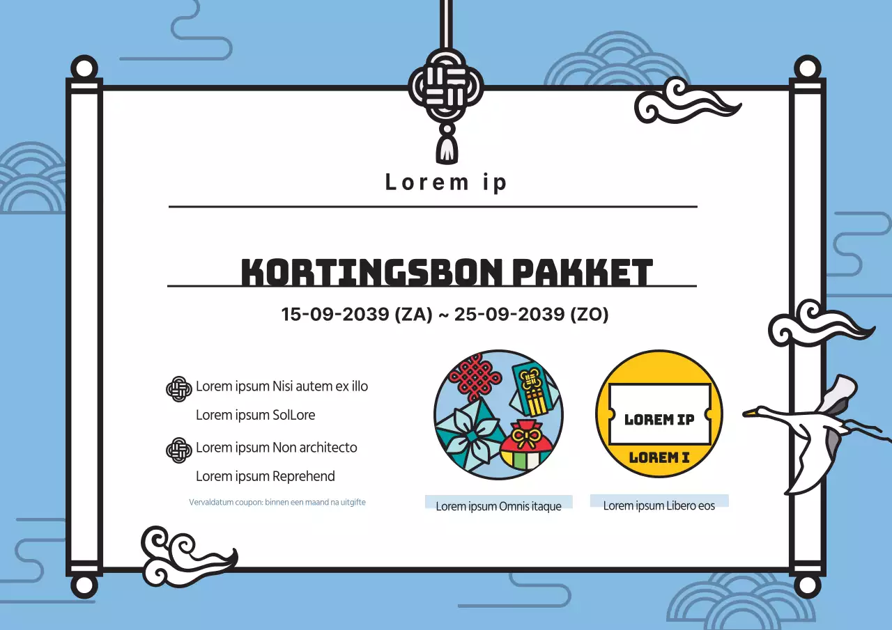 Vakantie coupon pakketten