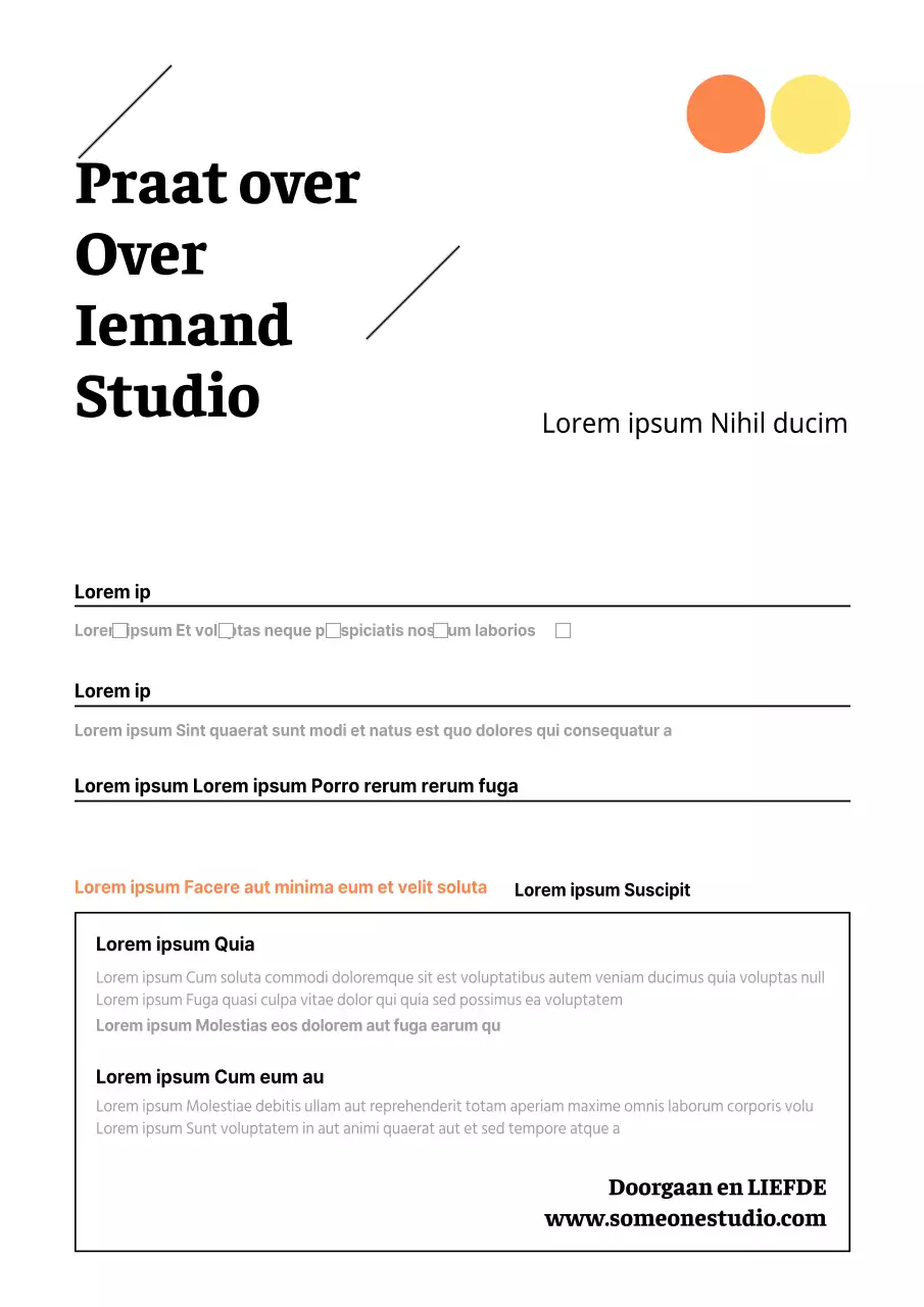 Strak roze en wit ontwerp voor een gids voor restitutie- en retourprocessen in een winkelcentrum