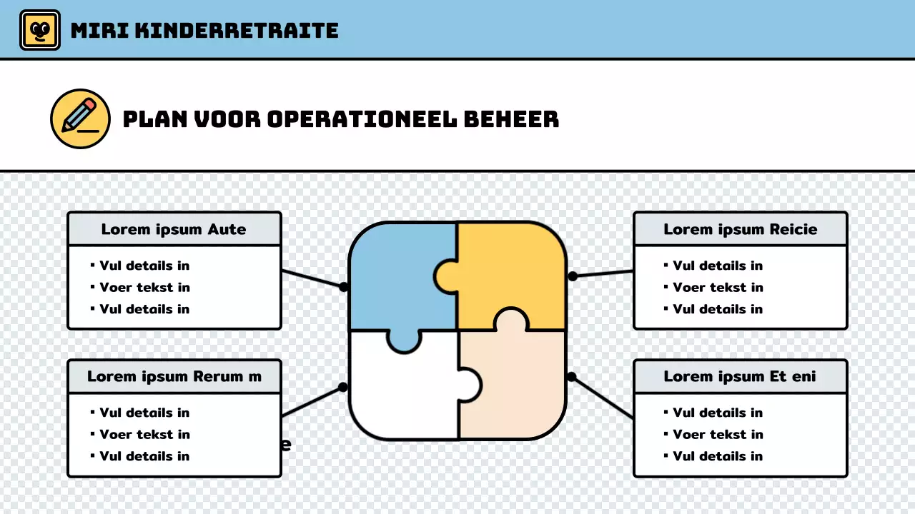 Winterkamp voor kinderen met een schattige stijl in lichtblauw en groen