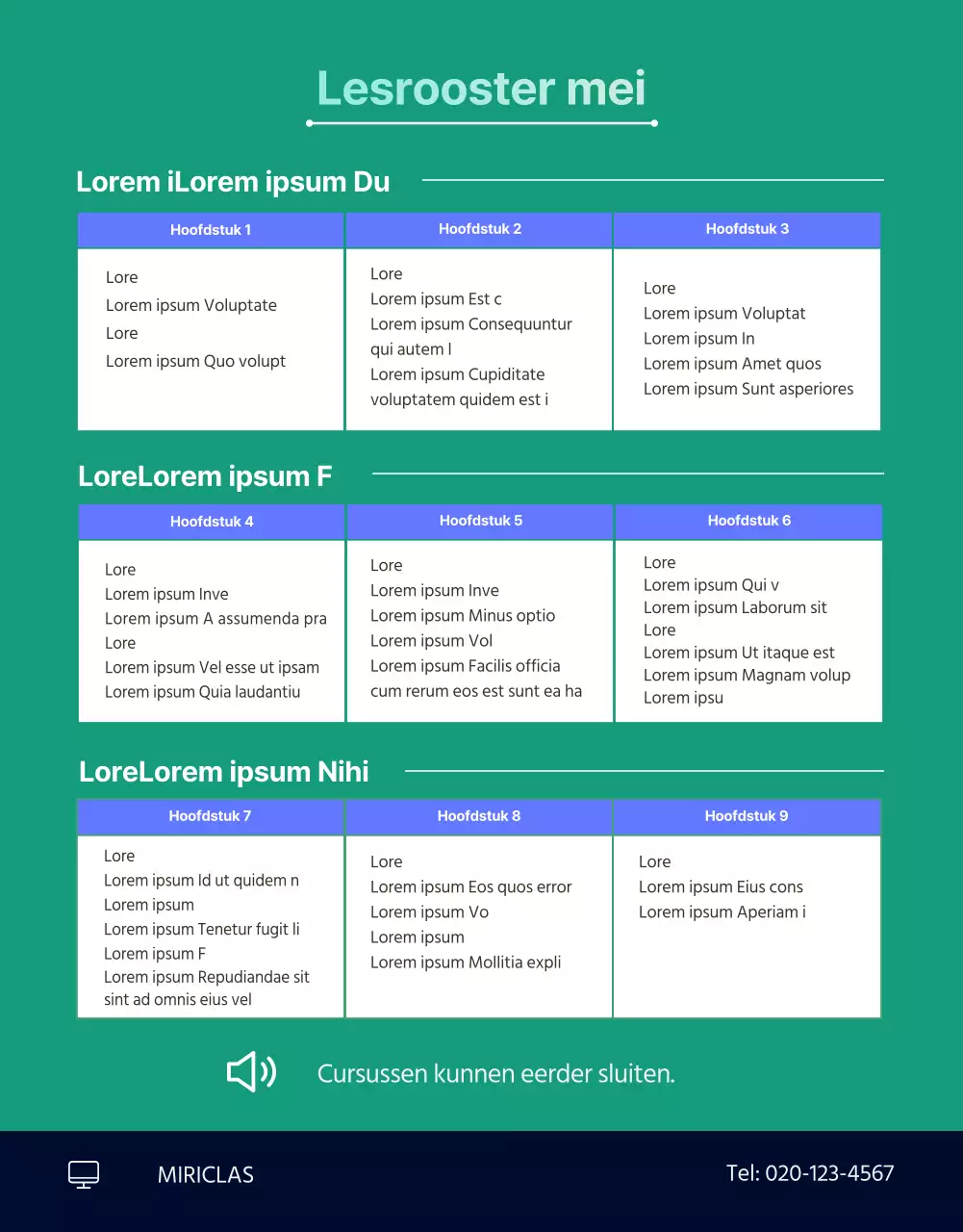 Details training dark data analytics