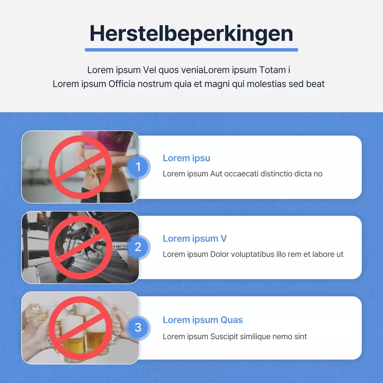 Informatie over symptomen van de blauwe en grijze nawerkingen van Long Covid