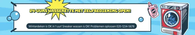 Zelfbedieningswasserettes