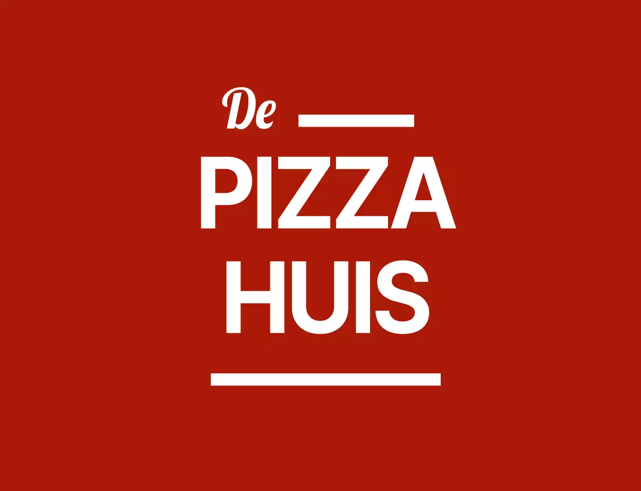 Pizza winkel t-shirt