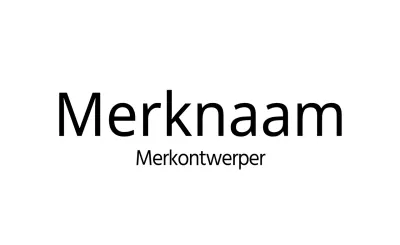 Wit Zwart Eenvoudig Branding