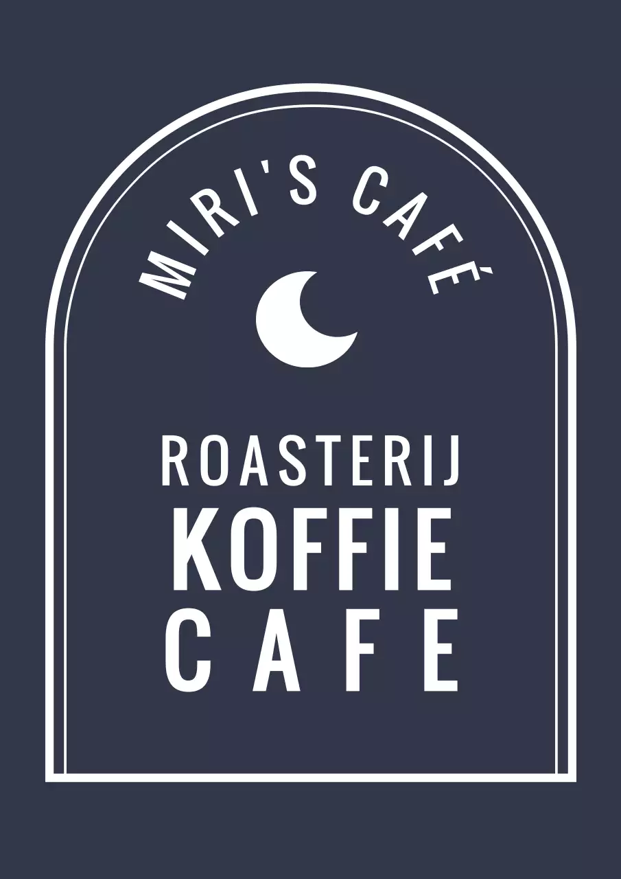 Versier met een klassiek cafélogo