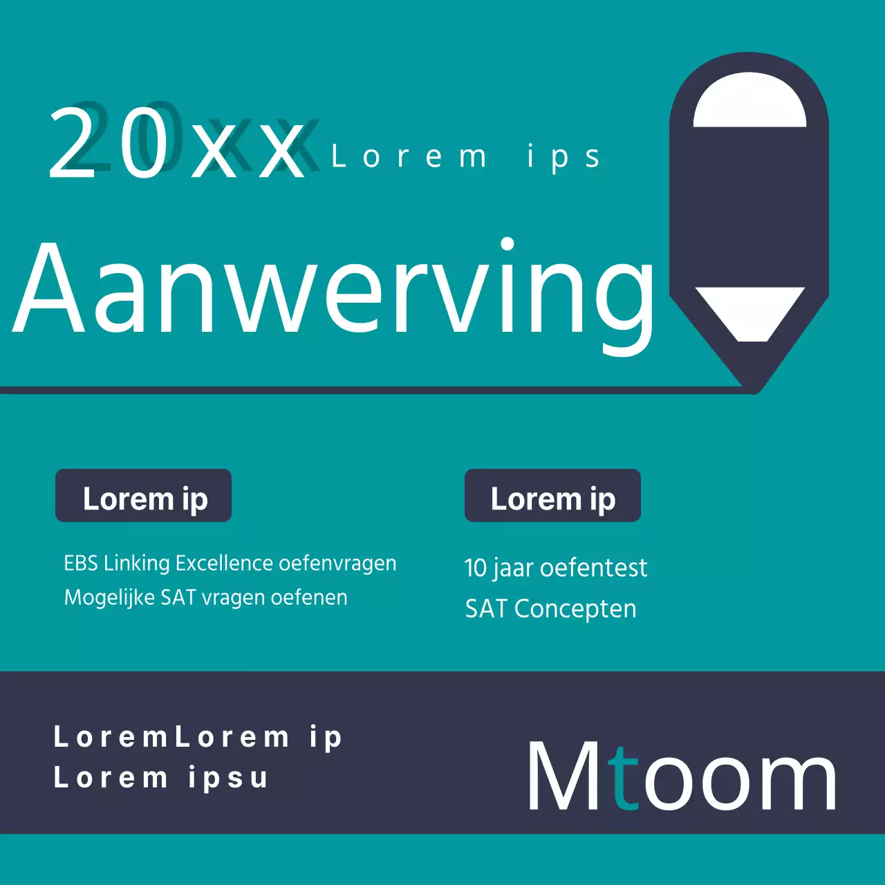 Werven van nieuwe studenten