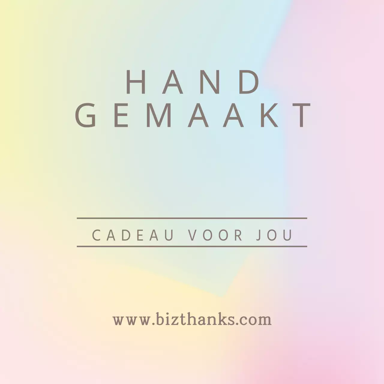 Handgemaakt